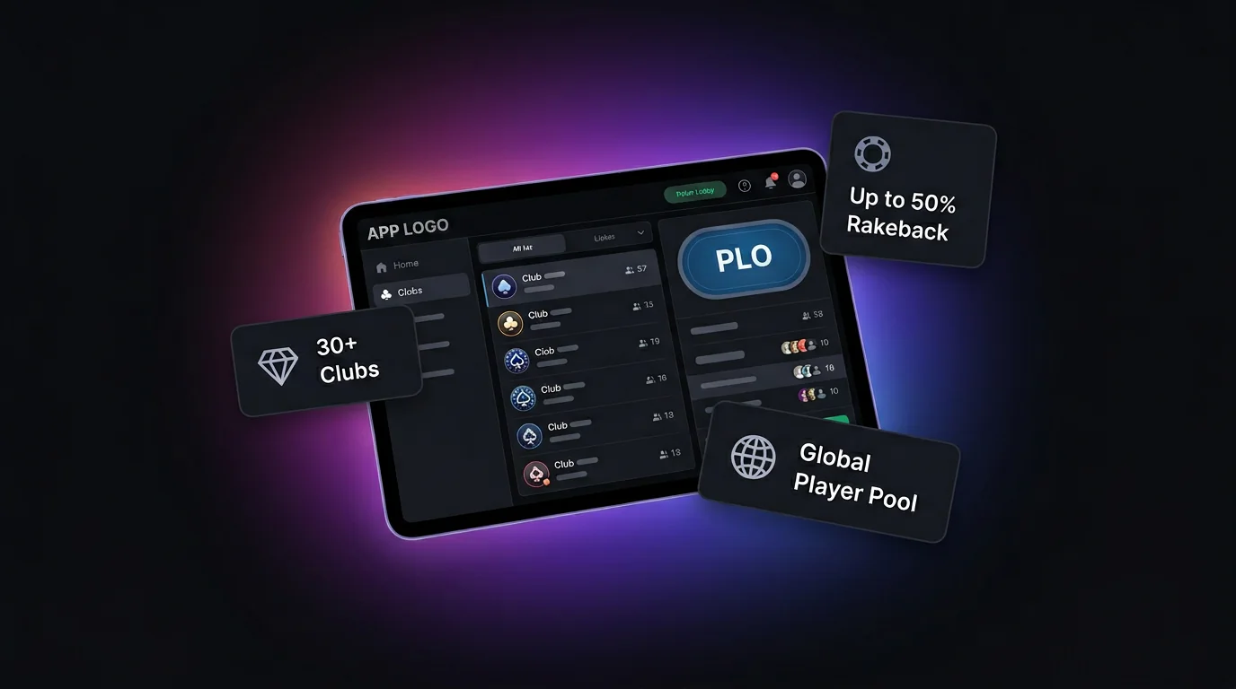 PPPoker clubs — automatic rakeback and crypto deposits through Deep Poker